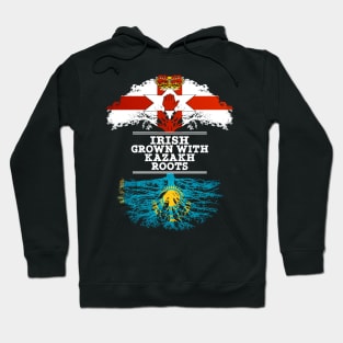 Northern Irish Grown With Kazakh Roots - Gift for Kazakh With Roots From Kazakhstan Hoodie